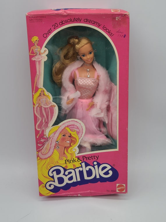 1981 Pink N Pretty Barbie With Original Box. - Etsy