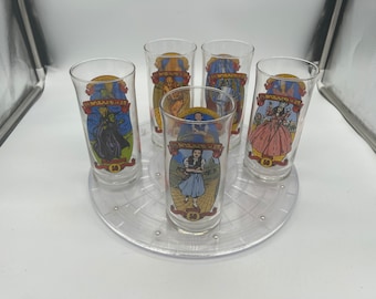 Vintage Drinking Glasses Collector Wizard of Oz, 1950s Scarecrow - Etsy