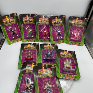 1993 Mighty Morphin Power Rangers Collectible Figures. Rangers and Aliens. Sold Separately!