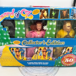 Vintage 1989 50th Anniversary Wizard of Oz Dolls With Box. Sold Separately!
