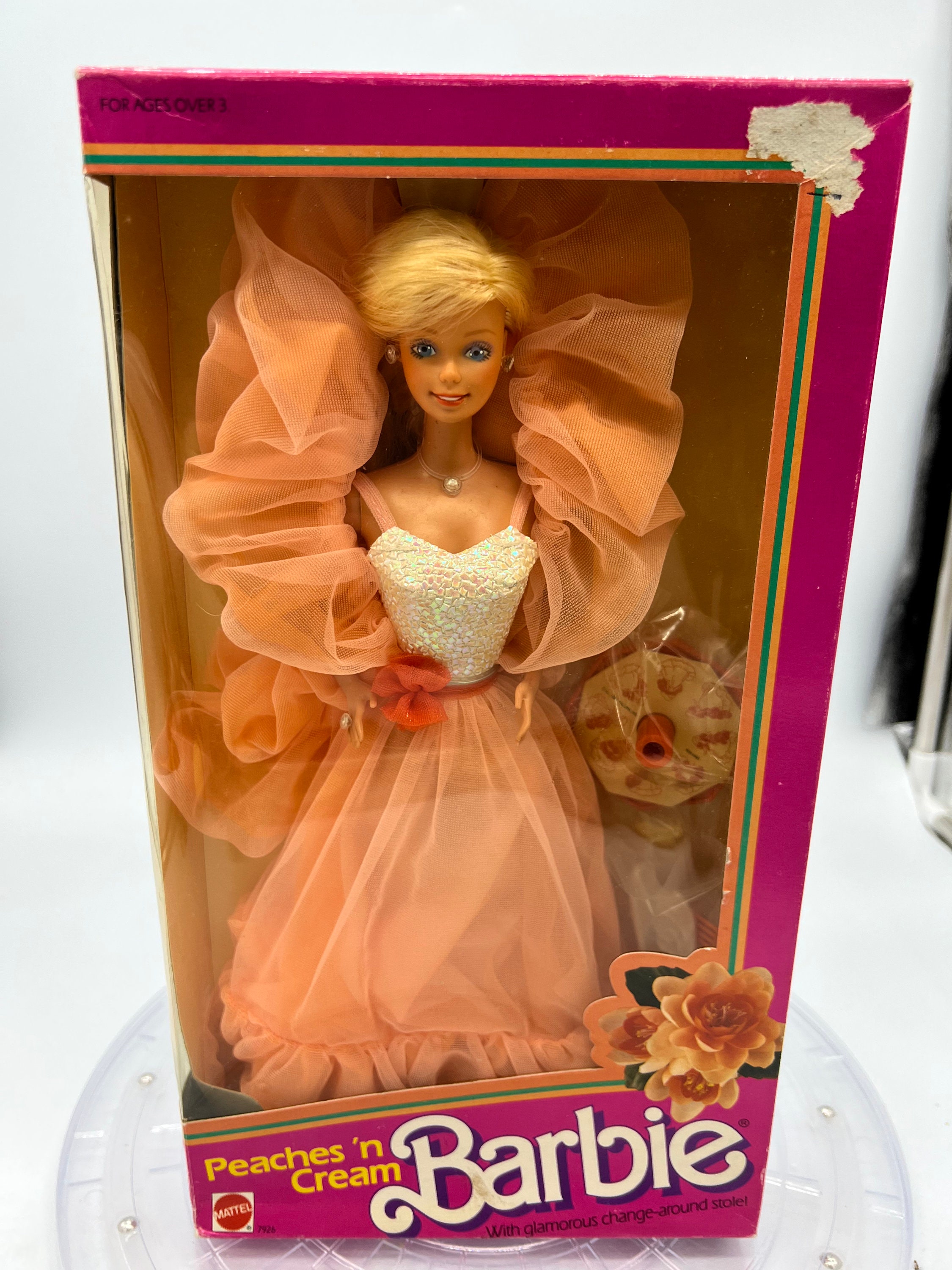 3 lotto BARBIE Mattel vintage anni 80 90 accessori abiti alta moda rare doll