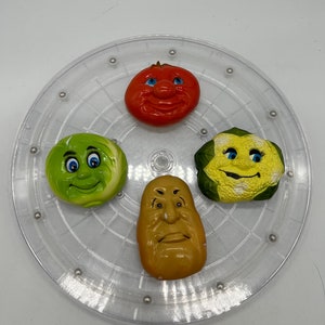 Arjon Anthropomorphic Vegetable Magnets. Sold Separately!