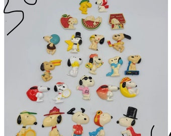 Sold Separately!! Vintage Snoopy Refrigerator Magnets. Sold Separately!