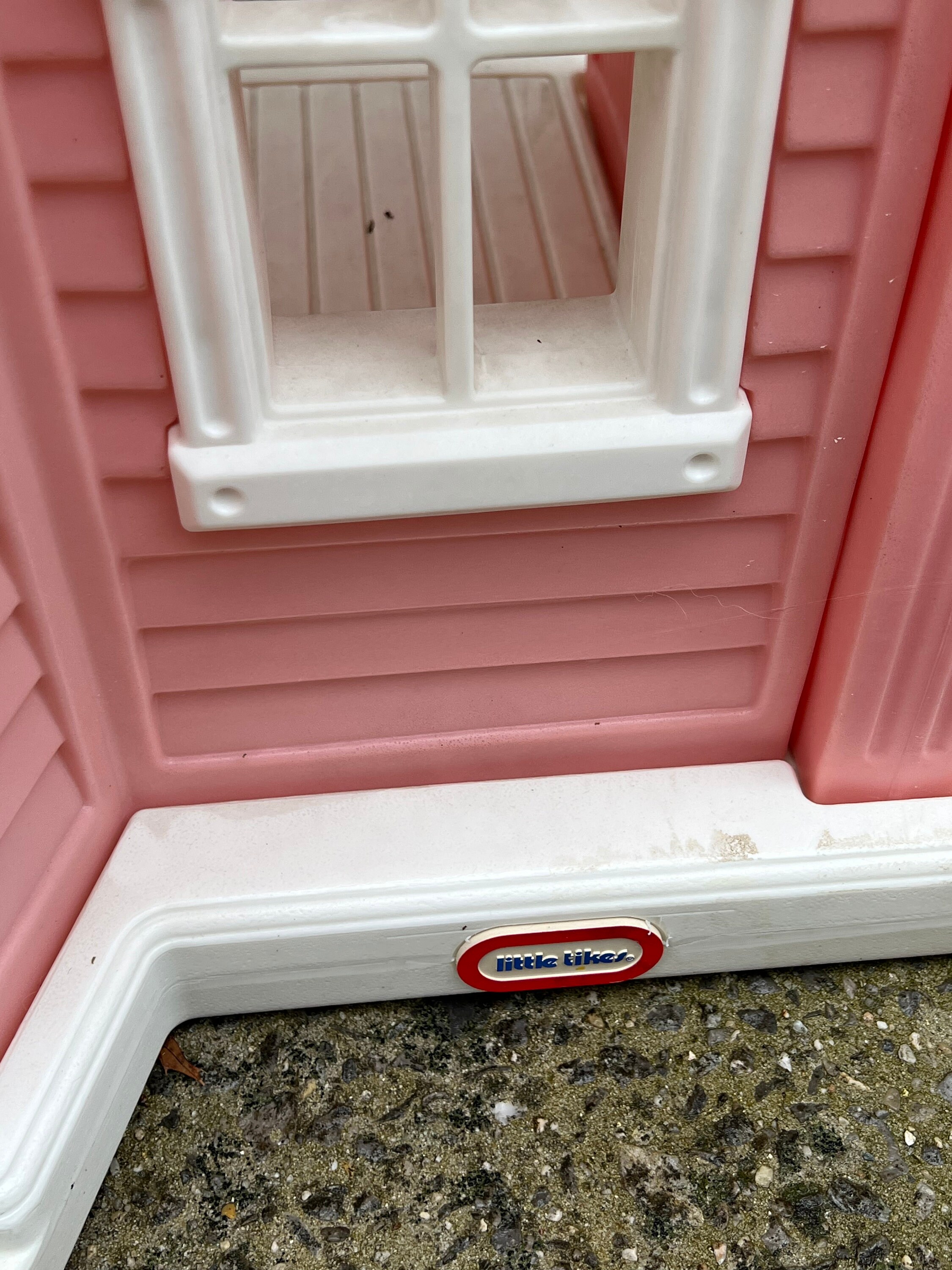 Vintage Little Tikes Large Blue Roof Doll House 90's