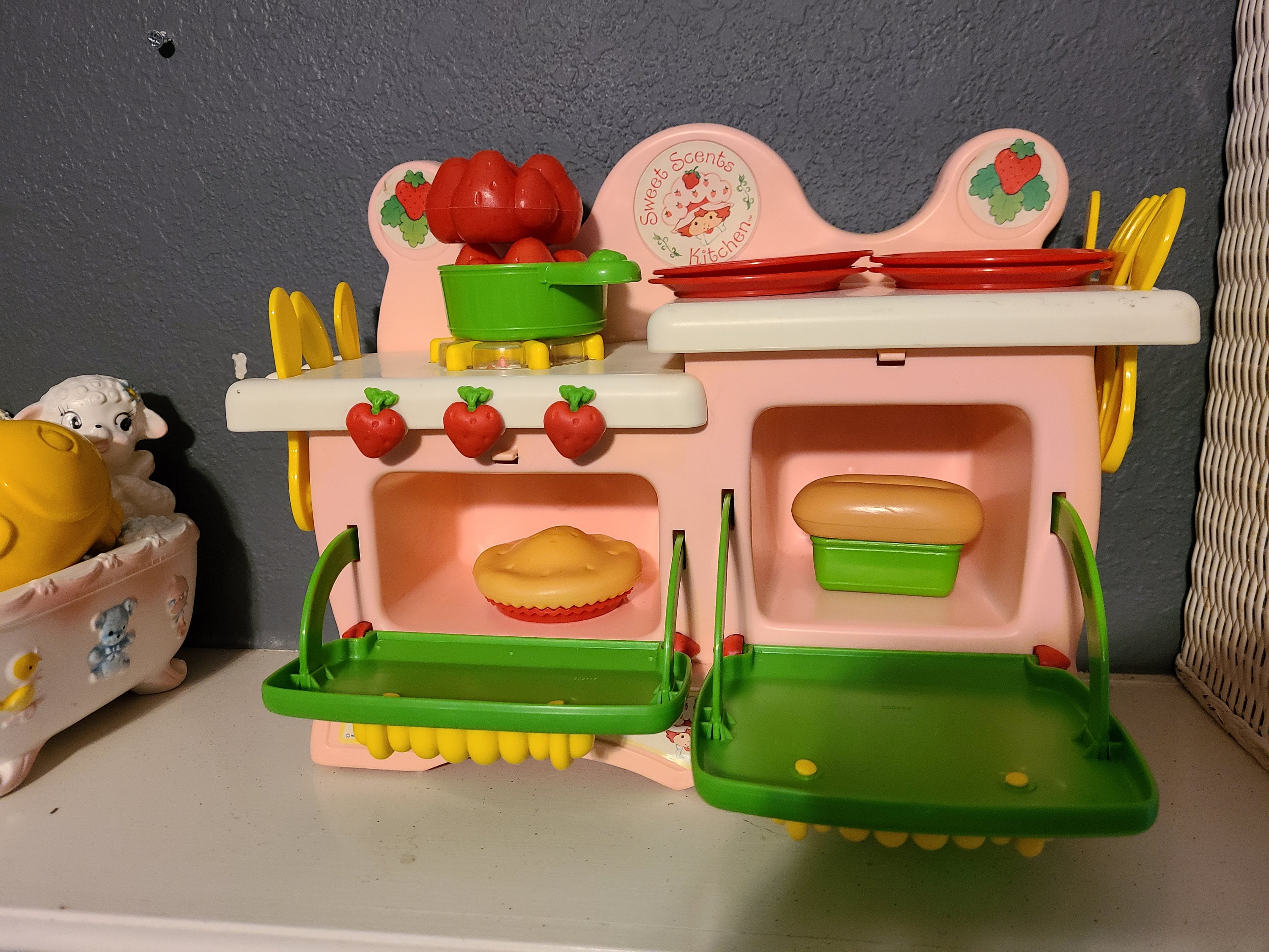 Vintage 1980s Strawberry Shortcake Sweet Scents Kitchen Rare Etsy