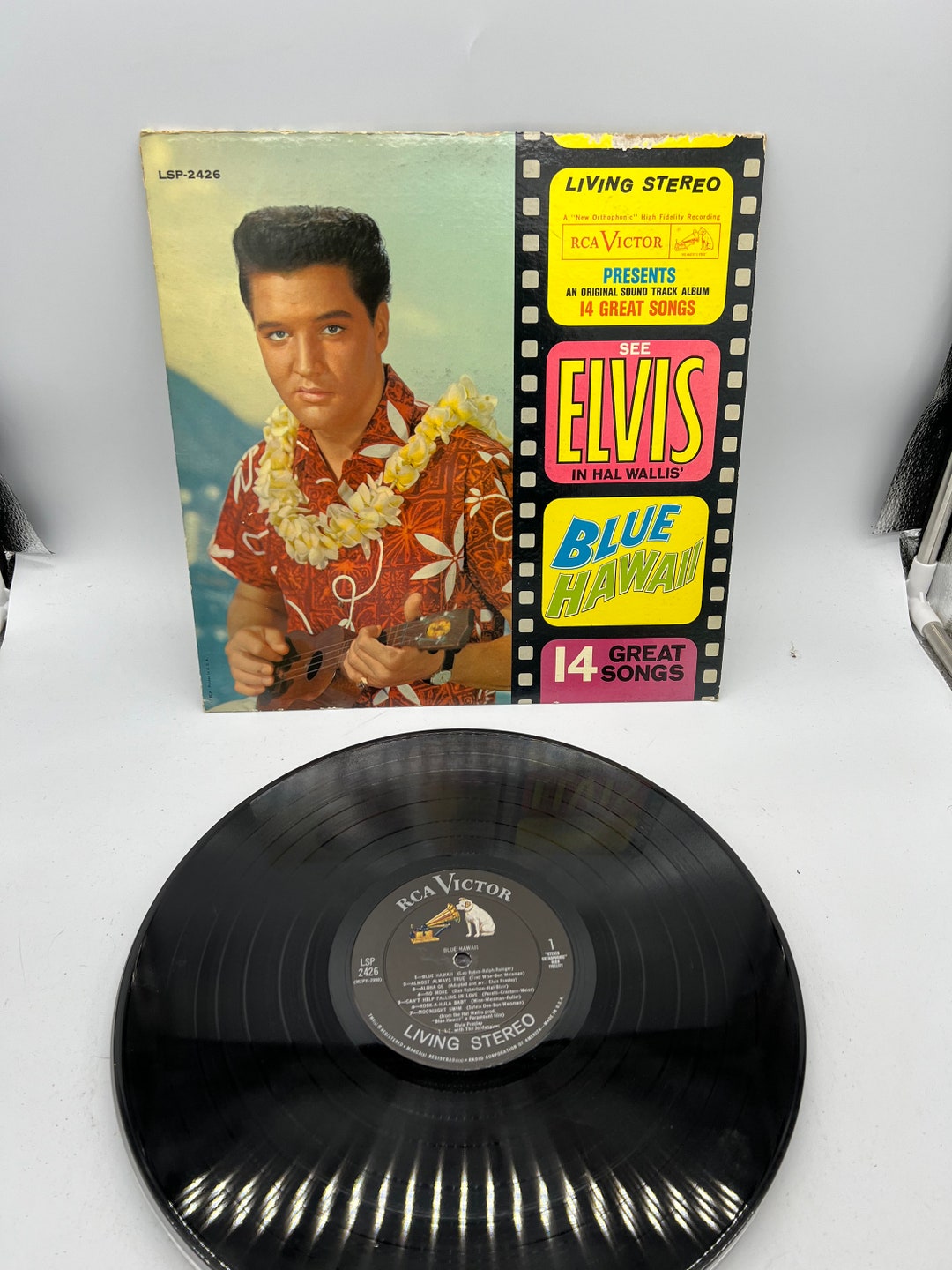 Elvis Presley Blue Hawaii ドイツ盤 LP Stereo Elvis Presley - Blue Hawaii