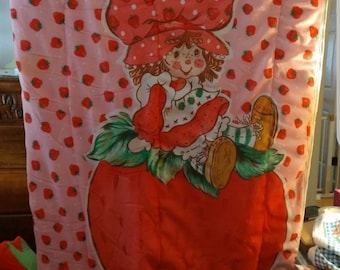 1980&#39;s Strawberry Shortcake Sleeping Bag.