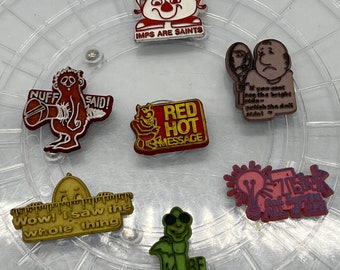 Various Vintage 1970’s Novelty Refrigerator Magnets. Sold Separately!