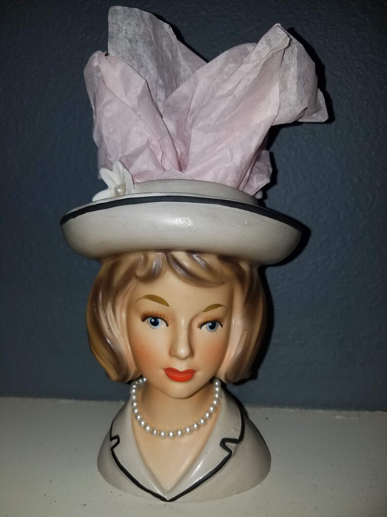On Sale For 24 Hours Relpo Lady Headvase With Umbre Blonde Etsy