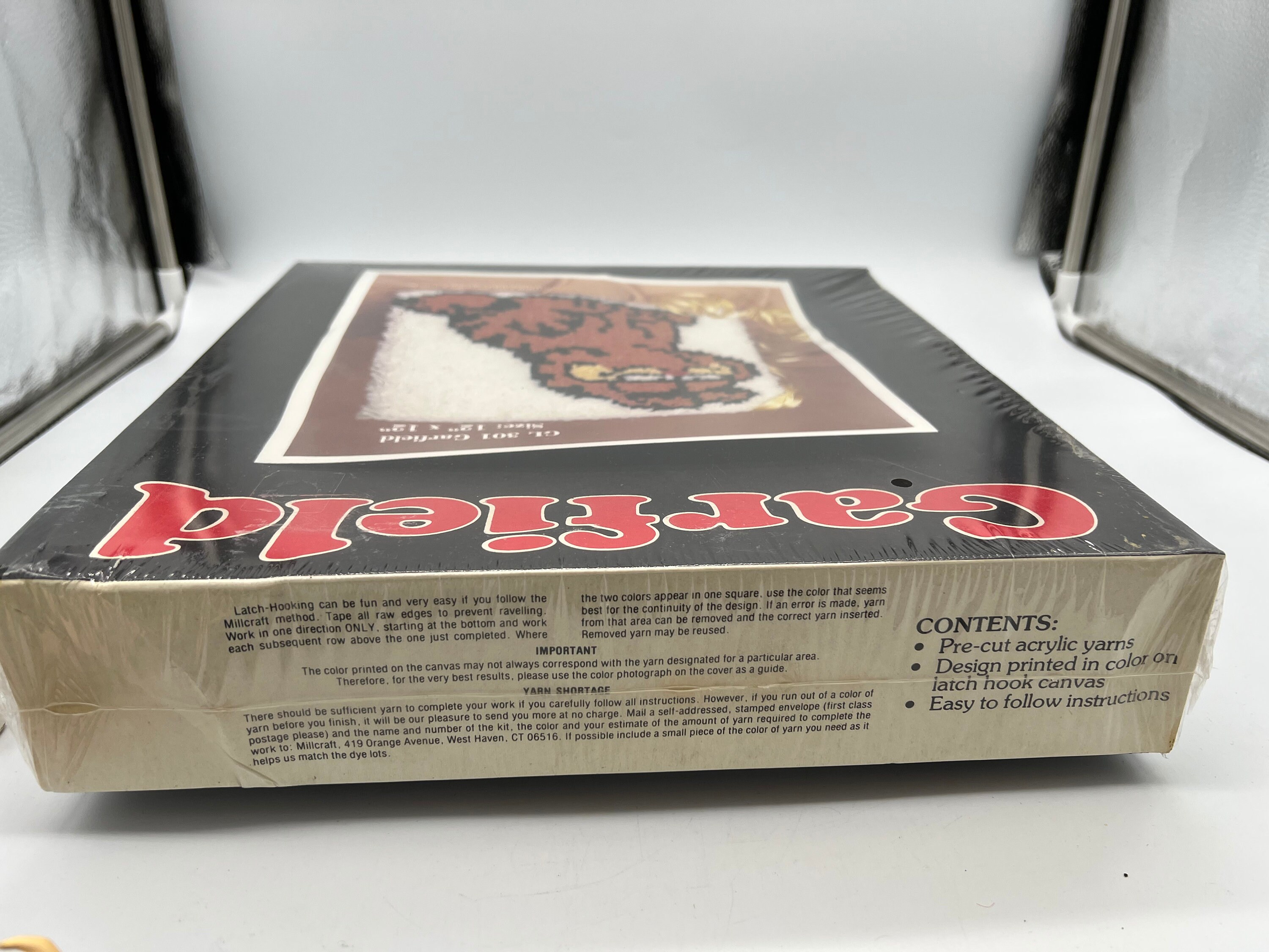 1976 Mint in Pack Millcraft Garfield Latch Hook Kit! - Etsy