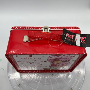 Vintage Strawberry Shortcake Metal Lunch Box New still wrapped in plastic! image 5