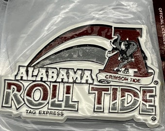 Vintage University of Alabama Crimson Tide, Roll Tide Refrigerator Magnet Mint in Pack!