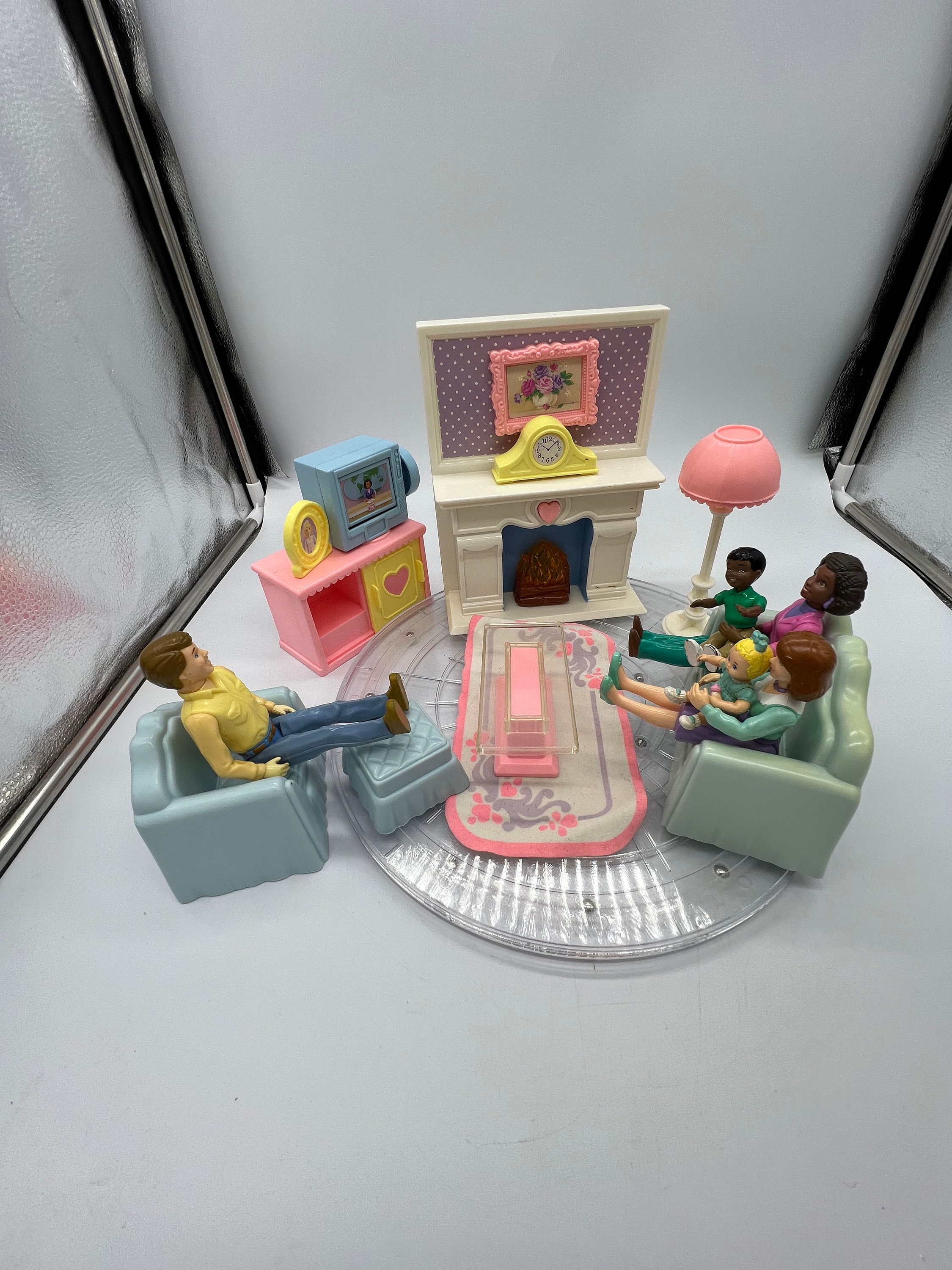 Playskool sizzle & sounds working vintage grill dollhouse