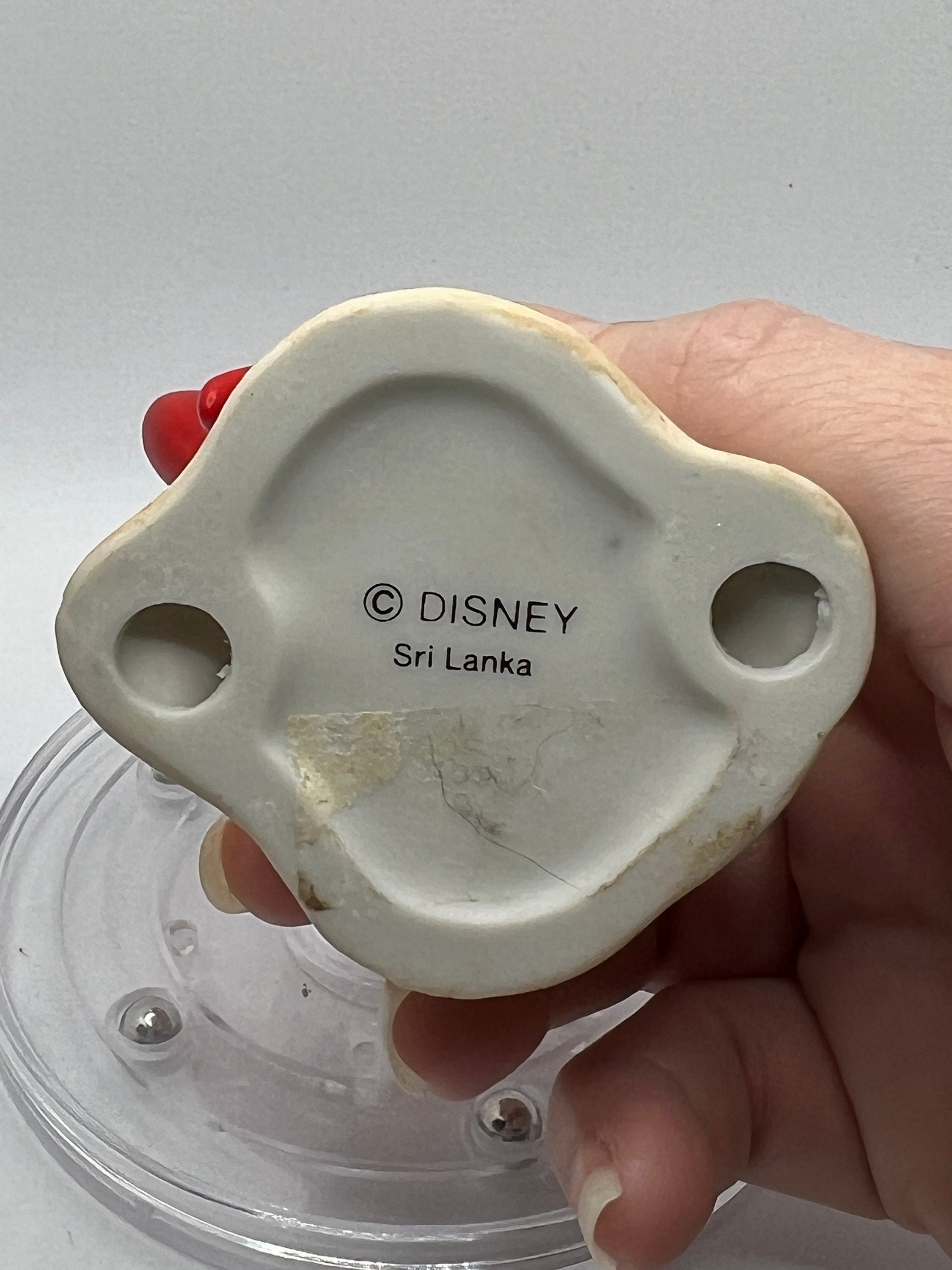 ヴィンテージのディズニーの「リトル・マーメイド」セバスチャンの磁器