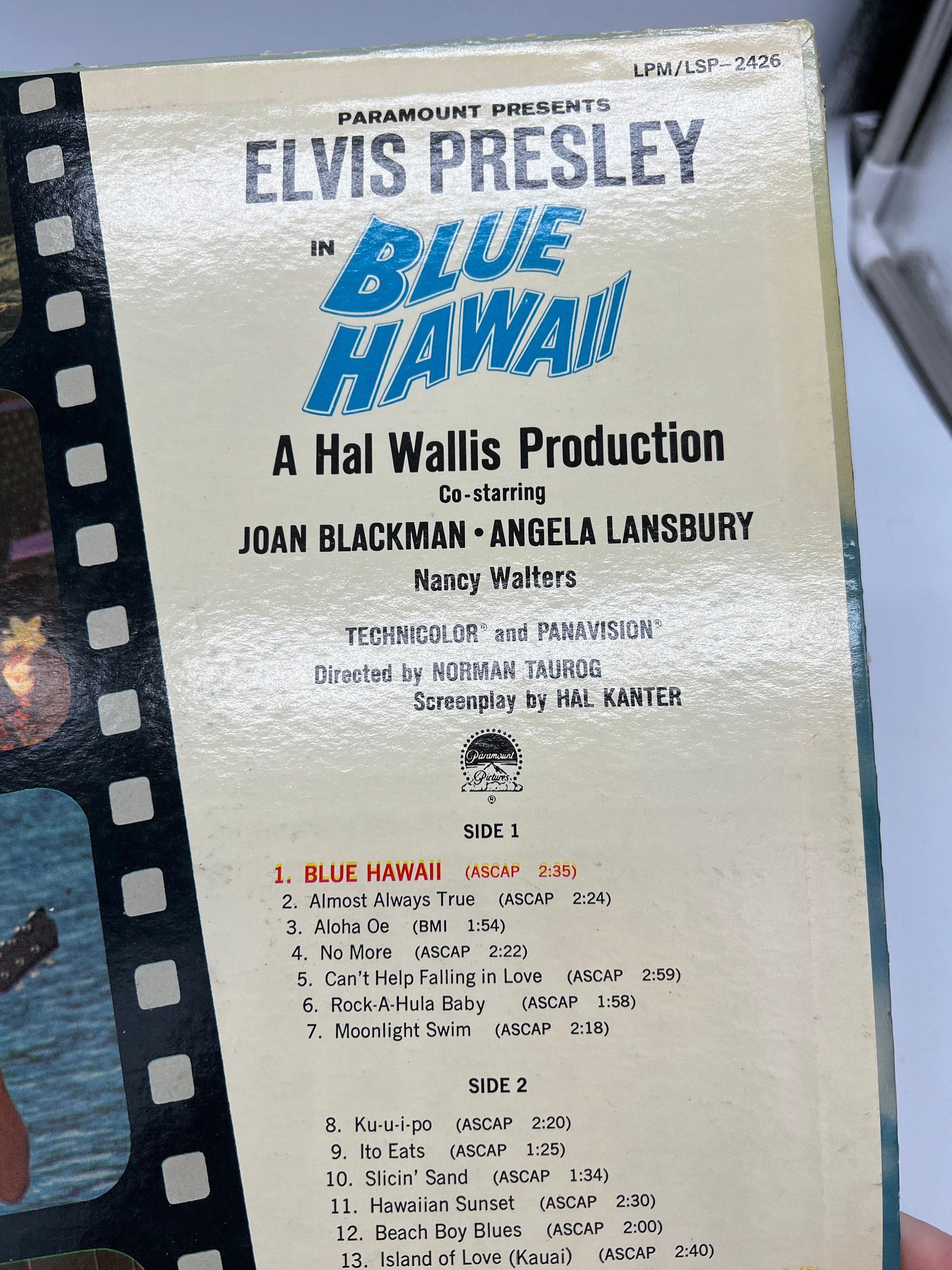 1960's RCA Victor Living Stereo Presents Blue Hawaii Original
