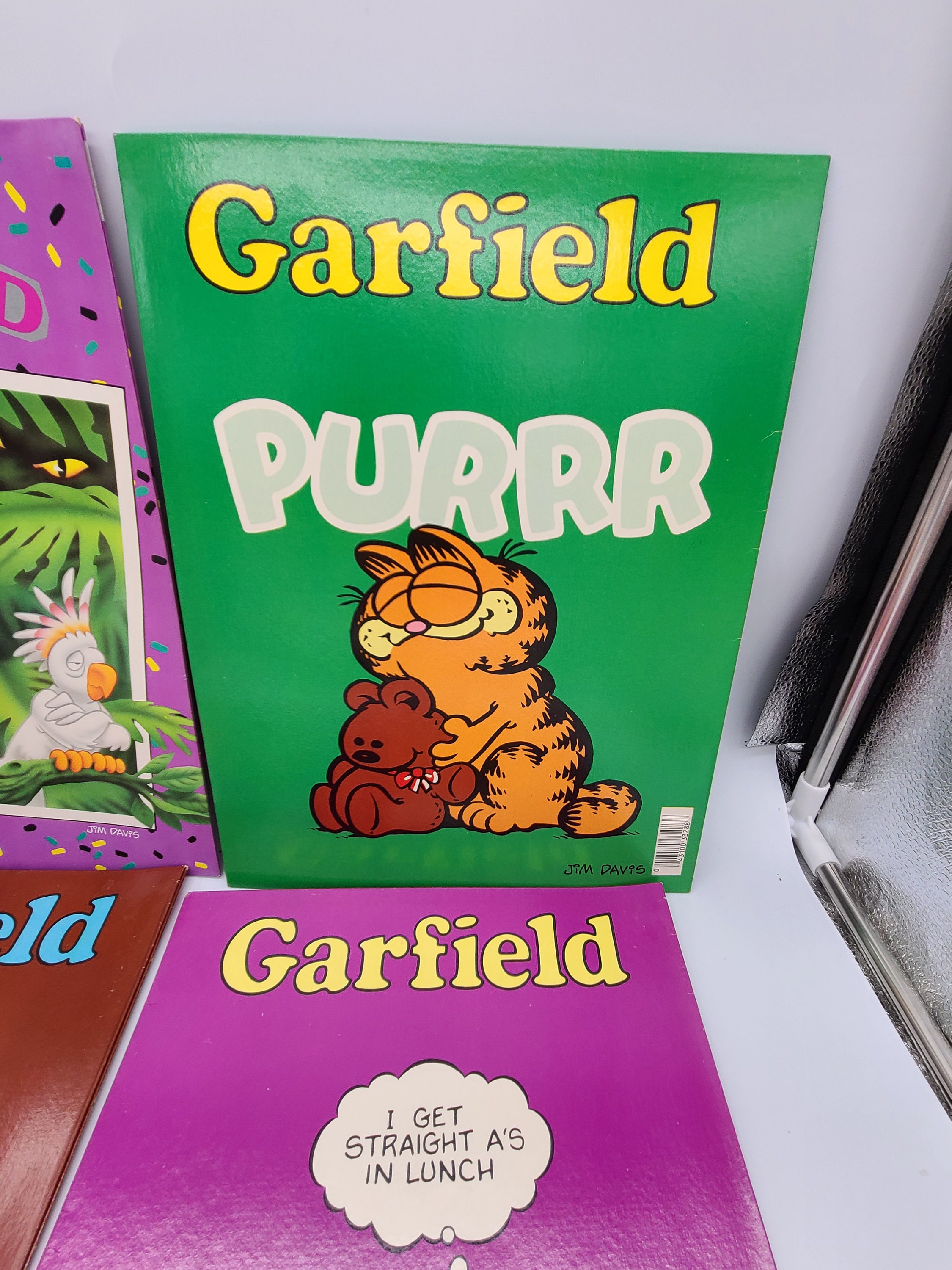 Vintage Garfield 1978 Portfolio Mead School Folders. Sold Etsy