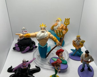 Vintage Disney miniatuurspeelgoed de kleine zeemeermin. Afzonderlijk verkocht!