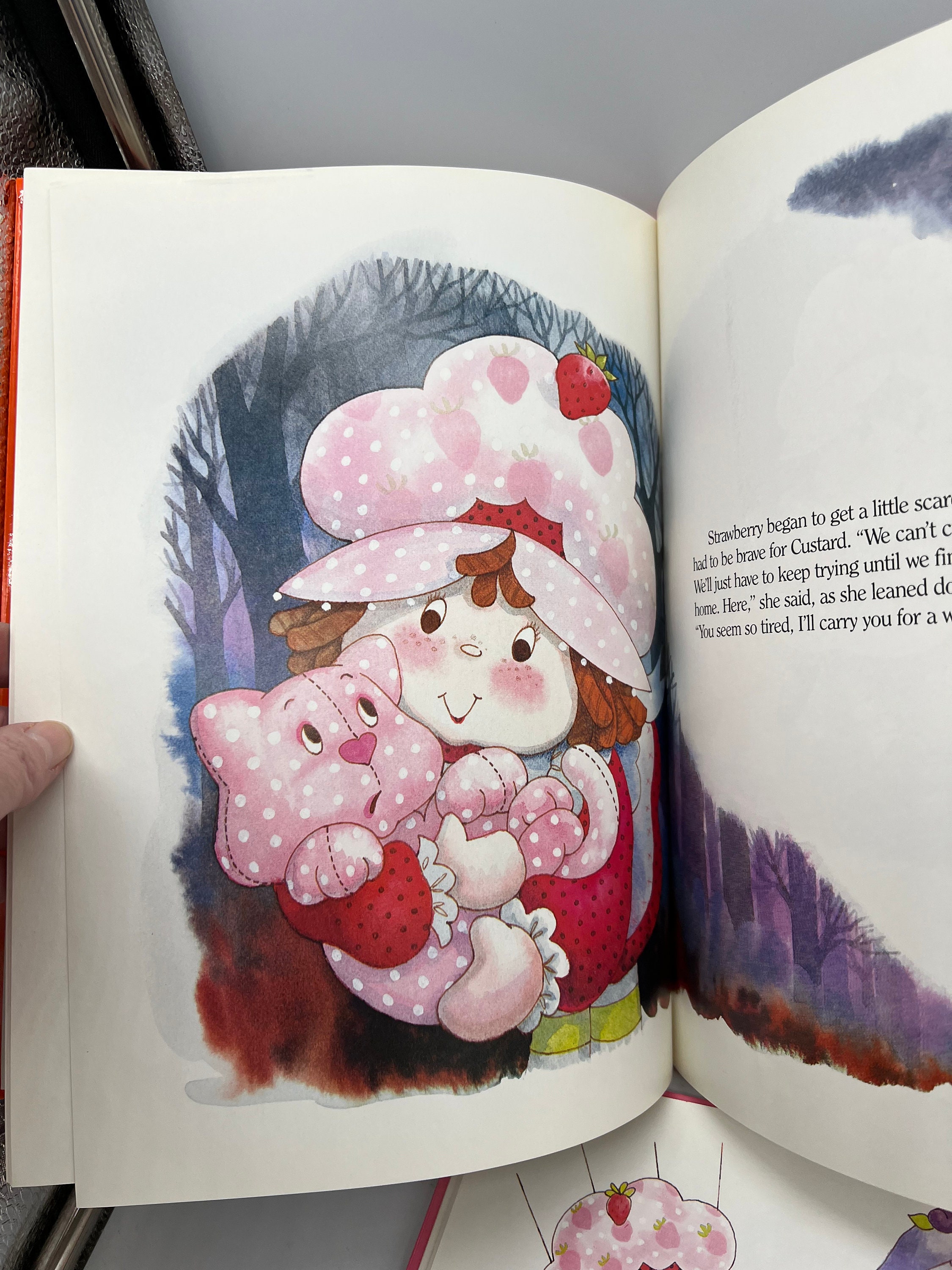 ヴィンテージ ストロベリーショートケーキ ストーリーブック - 1980