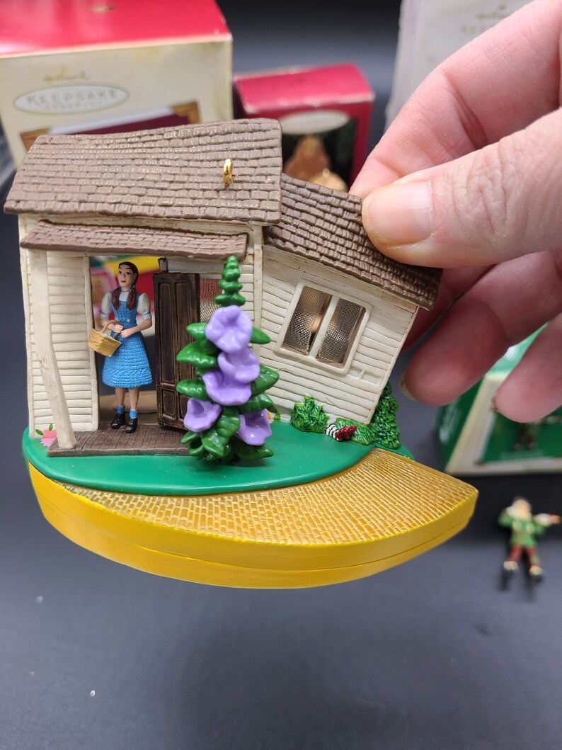 Vintage Hallmark Keepsake Wizard of Oz Christmas Ornaments