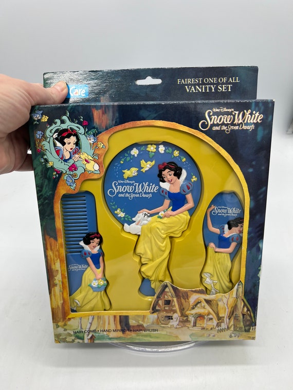 Seven Dwarfs Photo Shower 美顔器 Vintage 1990s Disney's Snow White and the Seven Dwarfs Sculptured