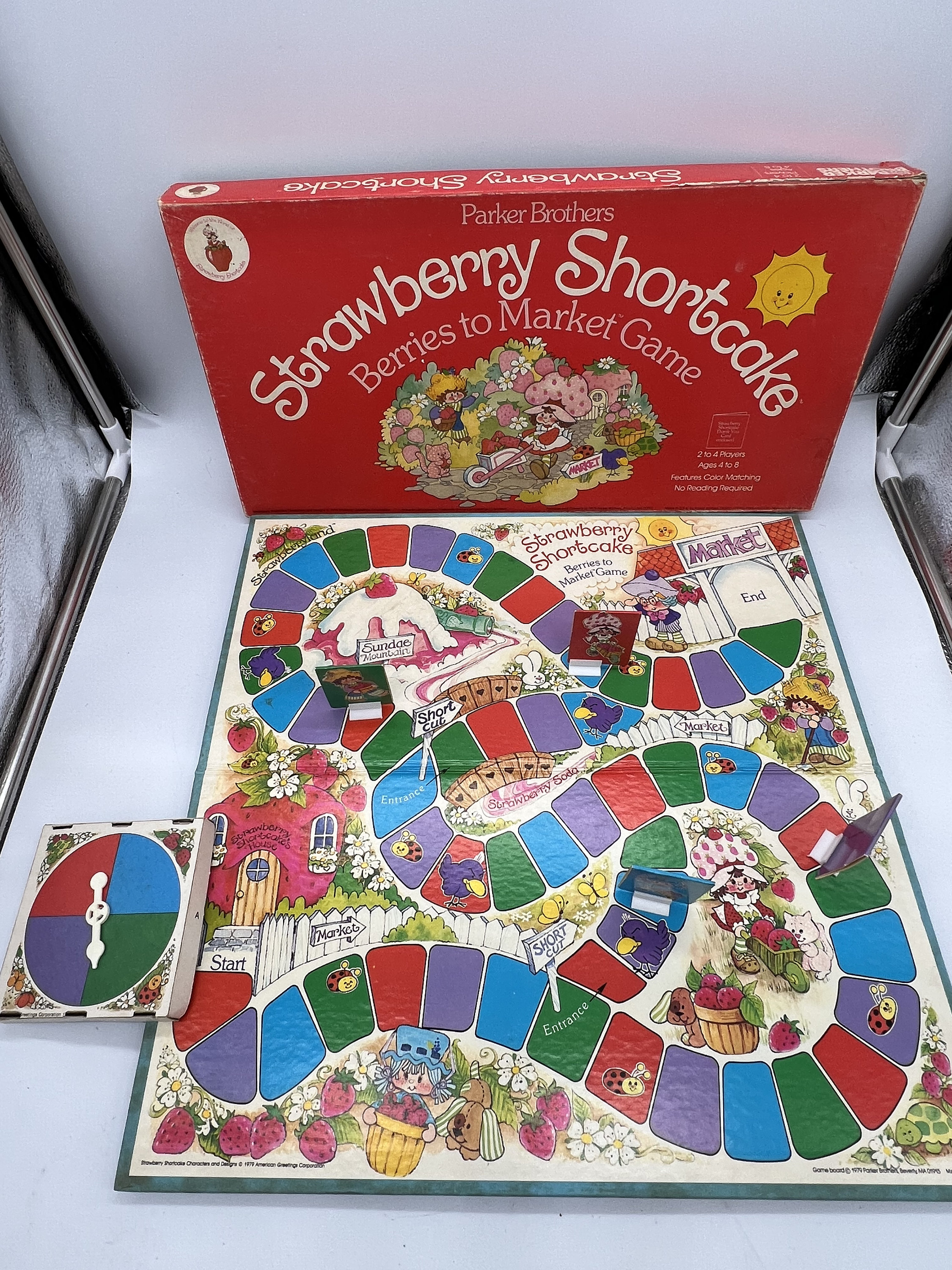 1979 Parker Brothers “berries to the Market” Strawberry Shortcake