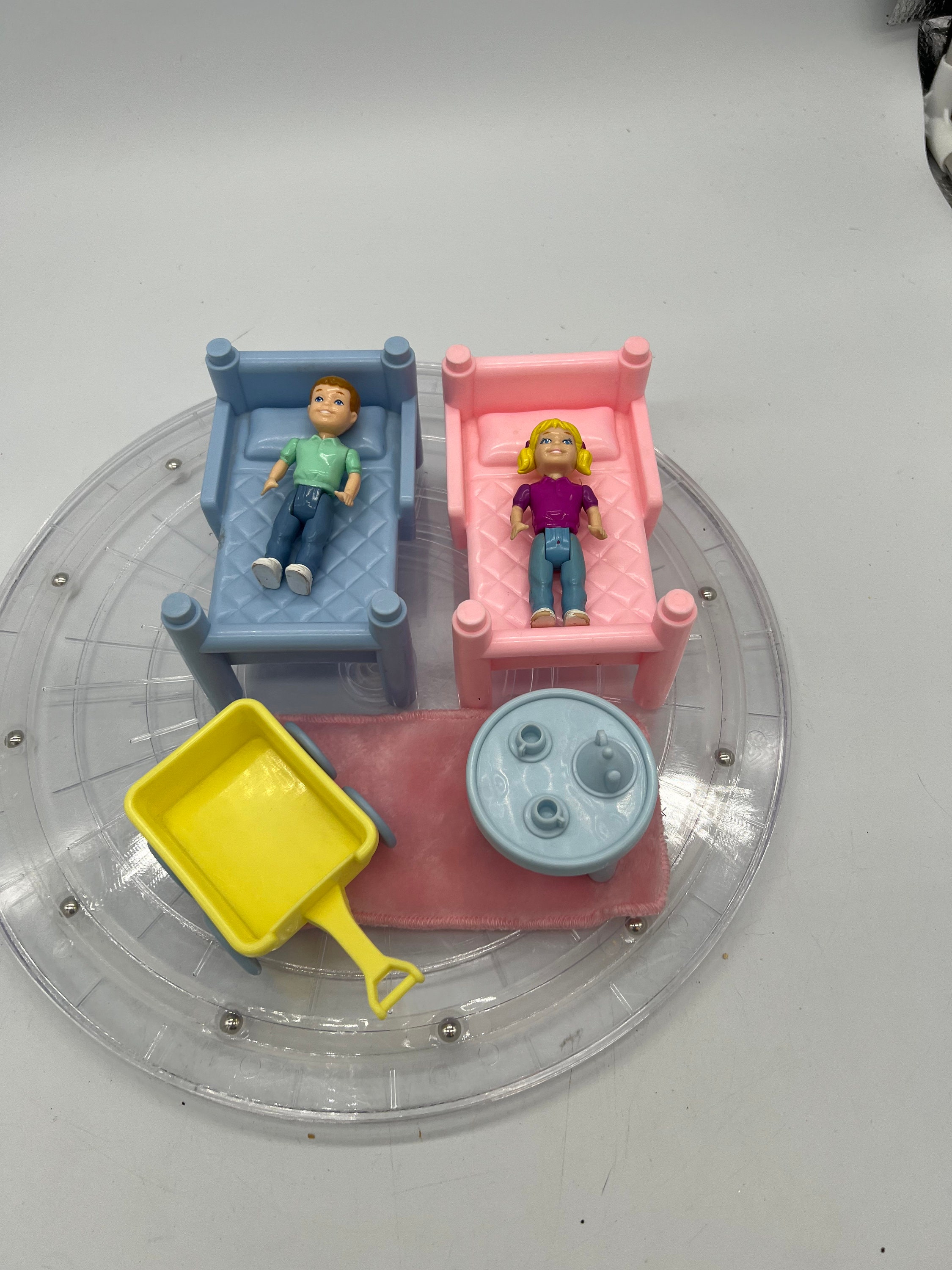 vintage-1990s-playskool-kids-room-bunk-beds-wagon-tea-set-etsy