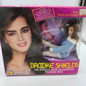 Vintage 1982 Brooke Shields Barbie Size Celebrity Doll. Etsy