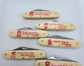 Vintage Andy Griffith Show Pocket Knives by Frost. Sold Separately