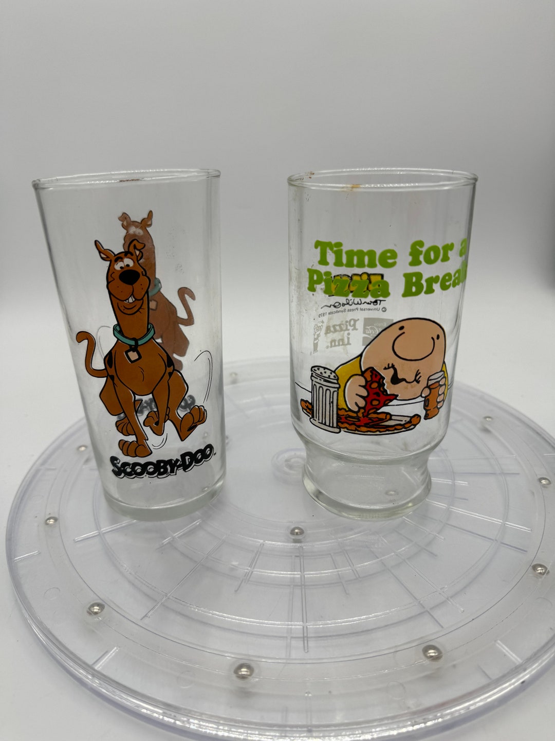 Vintage Scooby Doo and Ziggy Drinking Glasses. Sold Separately Etsy