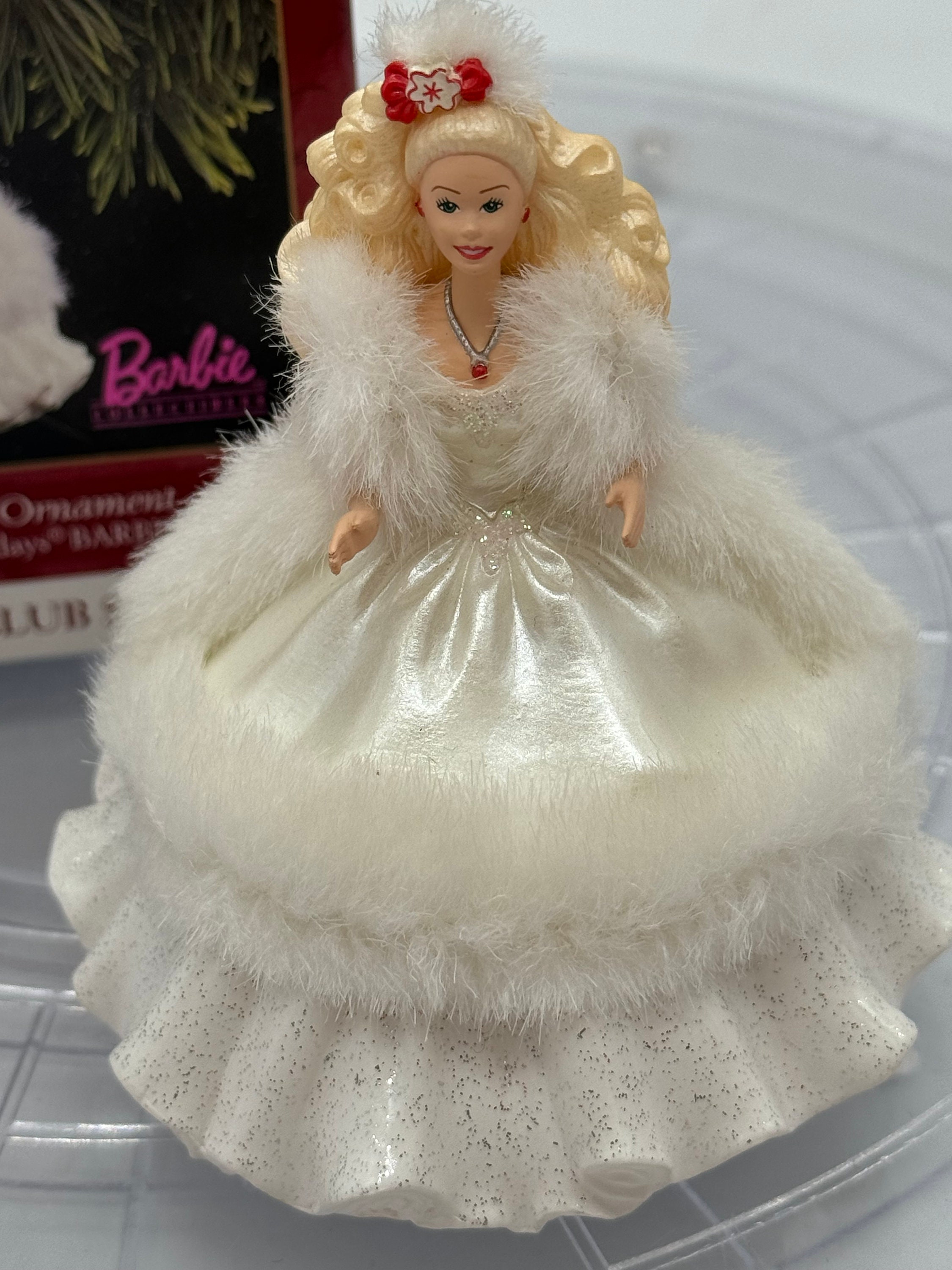 1997 Hallmark Keepsake Ornament: Happy Holidays Barbie Club