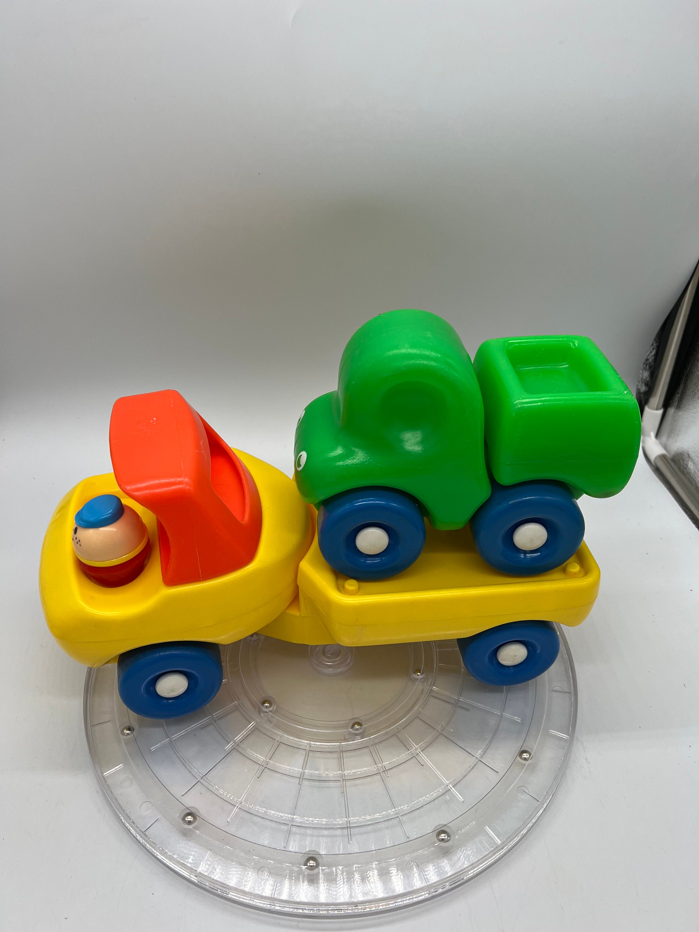 Vintage Classic Little Tikes Flat Bed Truck With Smaller Truck. Etsy UK