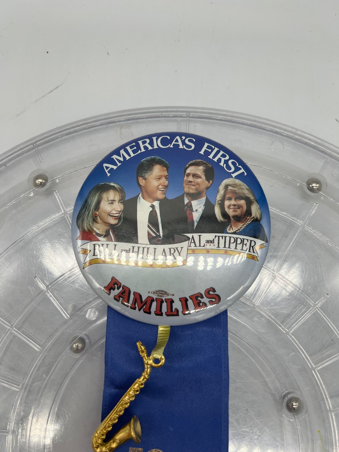 Bill Clinton Inauguration Pin & Ribbon: 1993 Political Memorabilia - Etsy