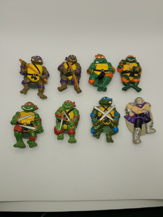 TMNT Modell Figur Teenage Mutant Ninja Turtles Lot 4 Action Figuren Spielzeug DE 