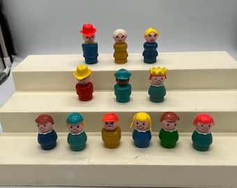 Design history of the Fisher-Price Little Peoplewhat about the earlier  ones made of wood, with geo…