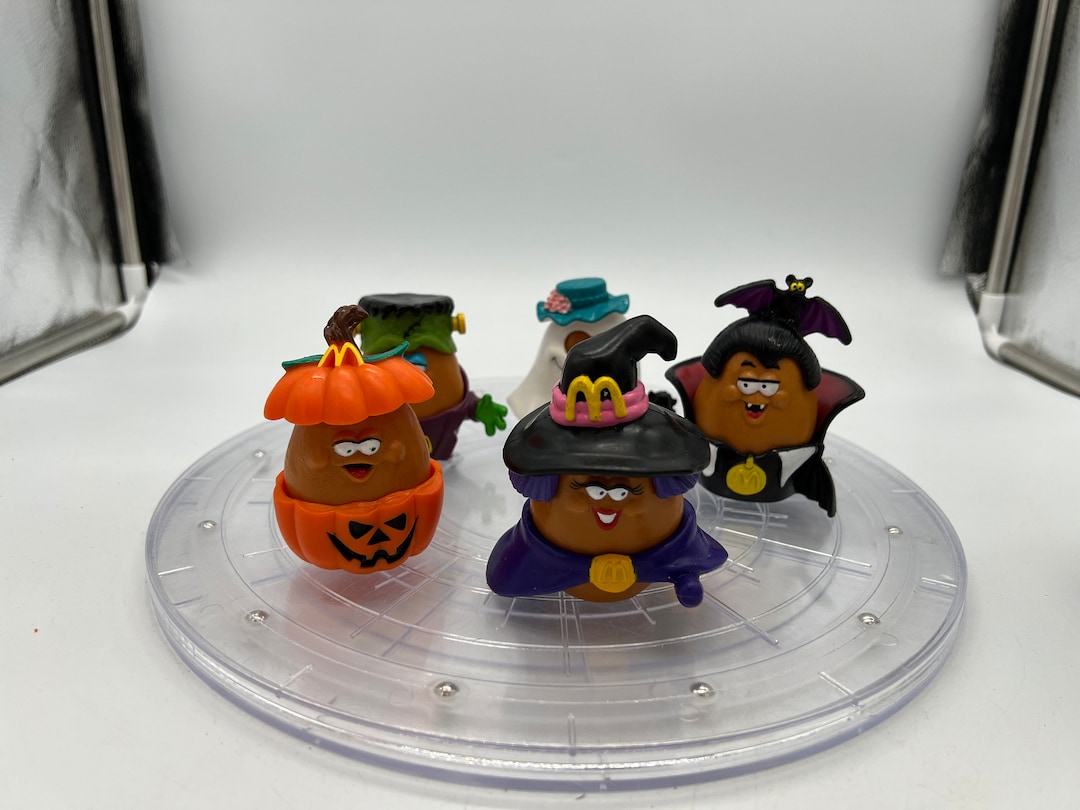 マクドナルド　McDonald's ハロウィン　ミールトイ　アメトイ　アンダー3 1992 McDonald's - Mcnugget Buddies Halloween - Happy Meal Toys