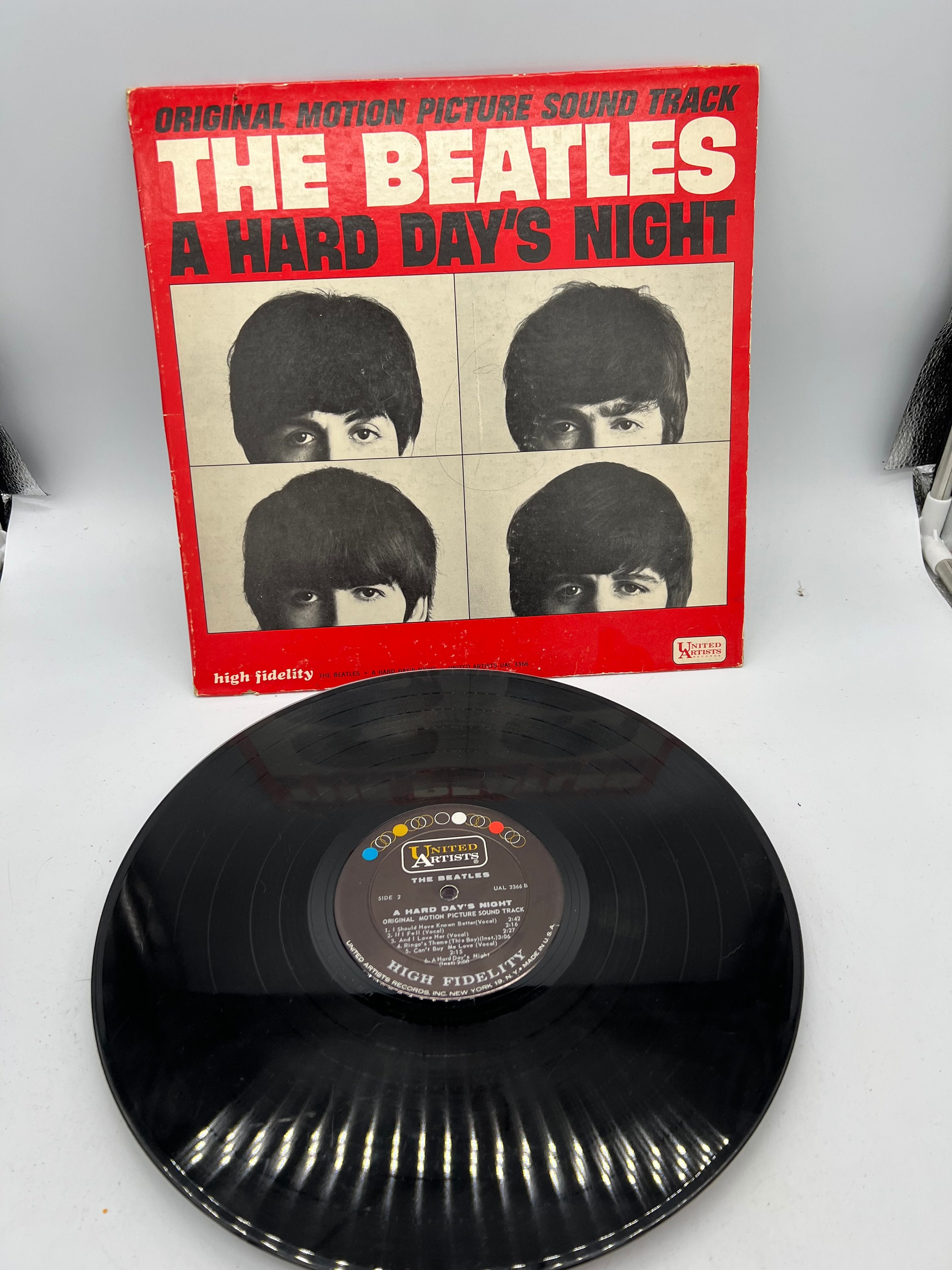 稀少オーストラリアオリジナルハードデイズナイトBeatlesビートルズレコード 稀少オーストラリアオリジナルハードデイズナイトBeatlesビートルズ
