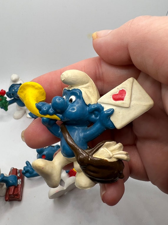Vintage 1970s and 1980s PVC Smurfs. Sold Separately!vintage
