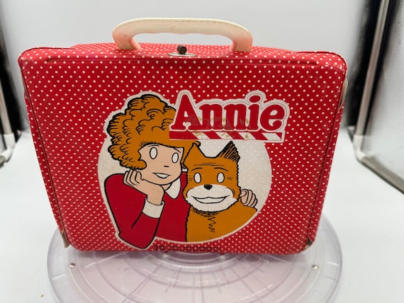 1980's Orphan Annie Vinyl Lunch Box. - Etsy