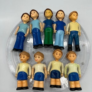 Vintage Little Tikes Dollhouse People Dad and Boy. Sold Separately.