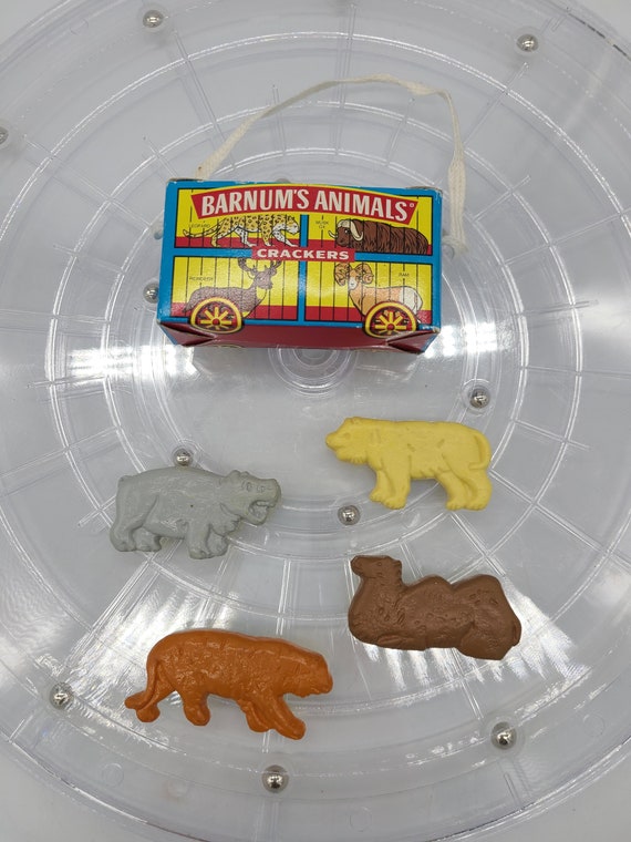 Vintage Rare Barnum Animal Crackers Still in Cage Box Etsy