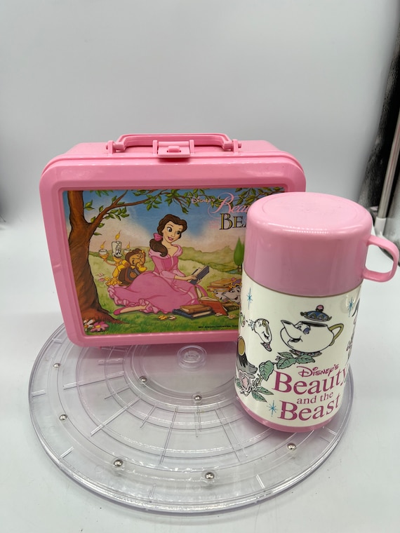 Vintage Disney Beauty and the Beast Lunchbox and T