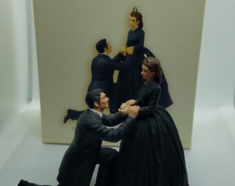 Hallmark Keepsake Julgransprydnad Borta med vinden. Rhett friade till Scarlett.