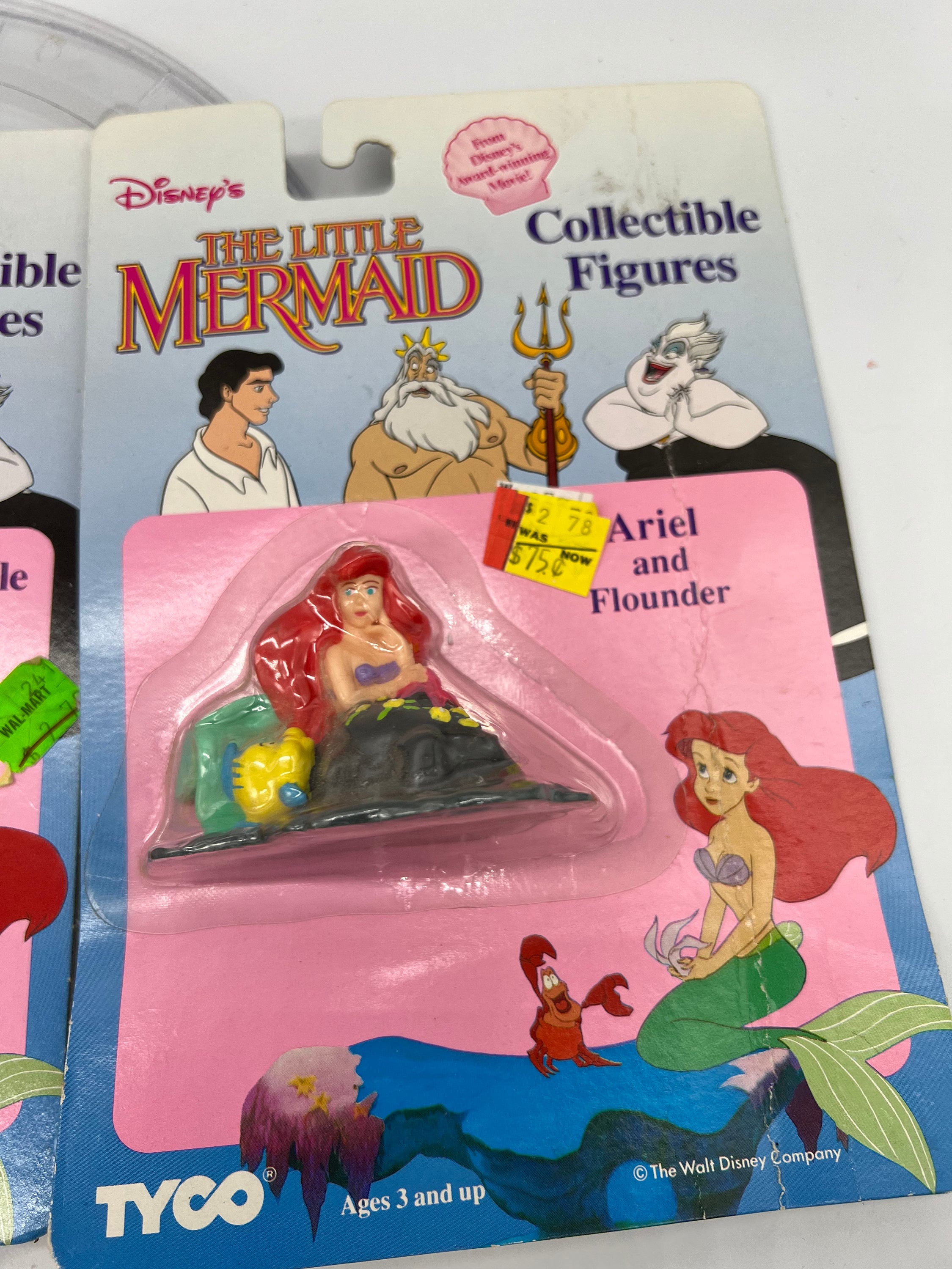 1990年代のTyco Disneyの「リトル・マーメイド」コレクタブル