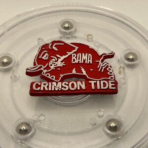 Vintage Elephant Bama Crimson Tide Refrigerator Magnet.