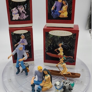 1990&#39;s Hallmark Keepsake Disney&#39;s Pocahontas Christmas Ornaments. Sold Separately!