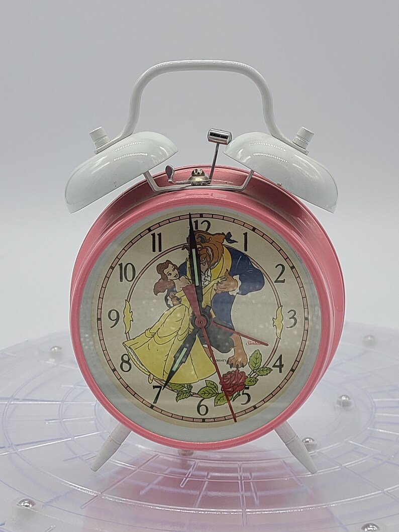 Vintage Disney Beauty and the Beast Alarm Clock (original Box) - Etsy