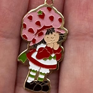 1980’s Strawberry Shortcake Enamel Pendant Sold Separately!