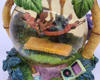 ビンテージ ディズニー リロ アンド スティッチ オルゴール スノー