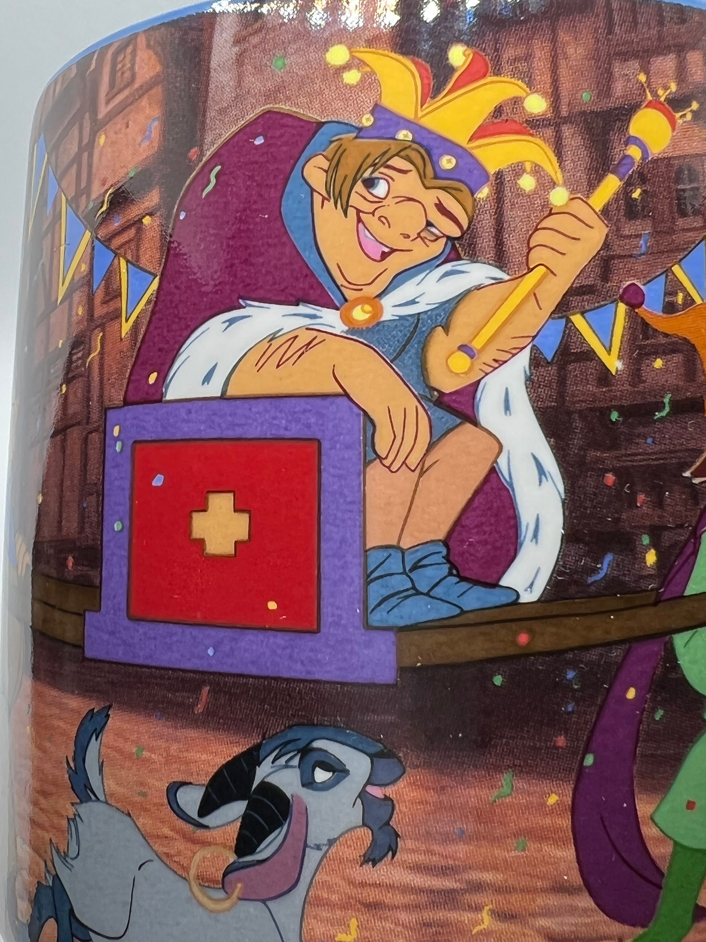 Vintage Rare Walt Disney the Hunchback of Notre Dame Coffee Mug