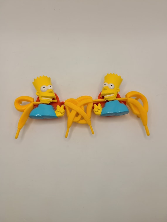 The Simpsons Bart Shoelace Bow Biters Hard to find